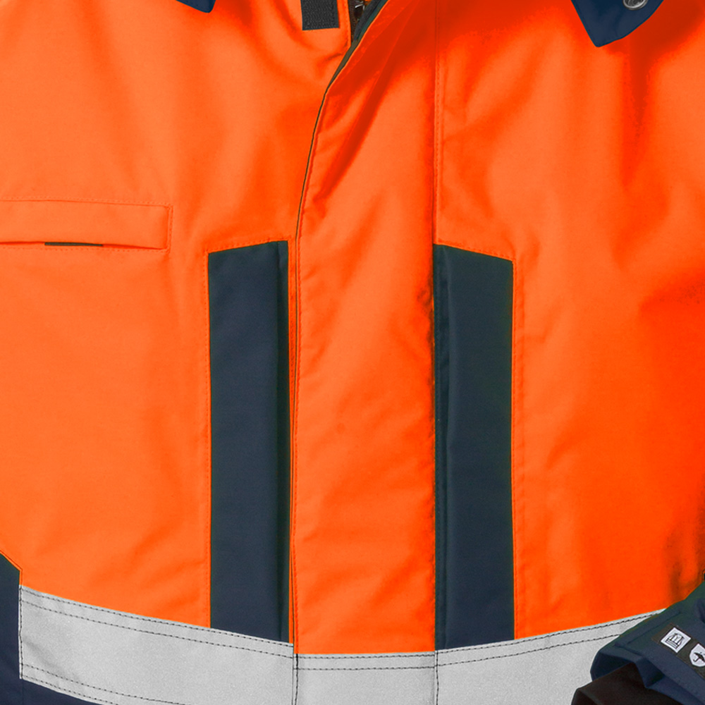 FRISTADS HI-VIS AIRTECH SHELL JACKET CLASS 3 4515 GTT - Gibb Safety - View #6